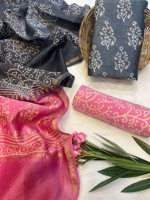 Chanderi Silk Suits